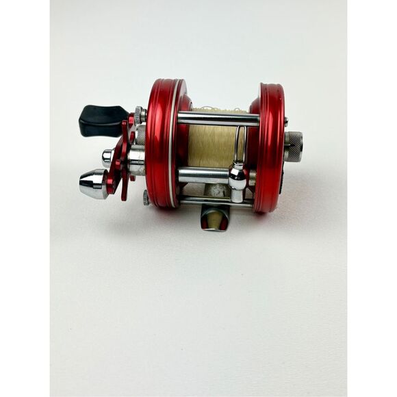 Vintage Rare Early Abu Ambassadeur No. 5000 Fishing Reel Sweden & Leather Case E - Picture 3 of 15